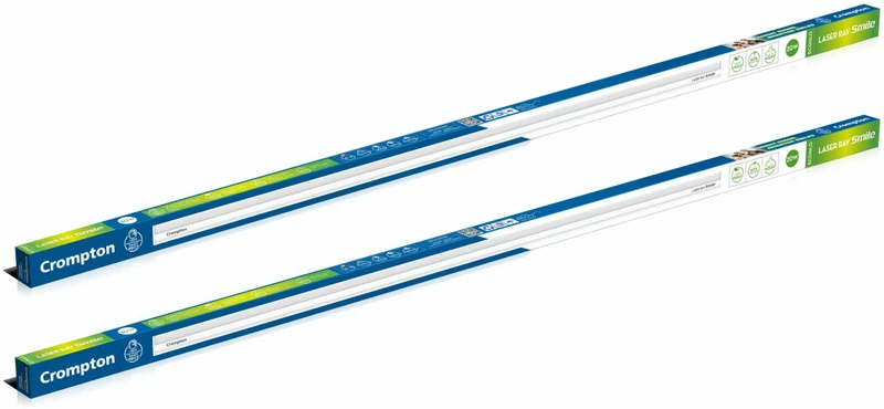 Crompton Laser Ray Smile 20W Tube Light (Pack of 2)