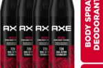 AXE intense Body Spray – For Men (150 ml, Pack of 4)