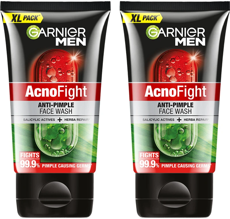 Garnier Men Acno Fight Anti-Pimple Face Wash (300 g)