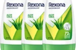 Rexona Aloe Vera Underarm Roll On Deodorant (150 ml, Pack of 3)