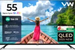 Buy VW Nano Sync Series 139 cm (55 inch) QLED Ultra HD (4K) Smart JioTele OS TV 2025