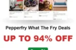 Pepperfry What The Fry Deals Up to 94% Off From ₹1
