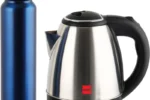 cello Electric Kettle 1.5 L + 1000 ML Stainless Steel Water Bottle
