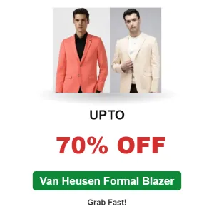 UPTO 70% OFF Van Heusen Formal Blazer