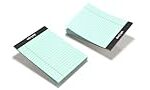 NEELGAGAN Writeup A4 Note Pad Ruled 100 Pages (Pack Of 4)