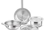 Bergner Tripro Triply Cookware Set 5 Pcs