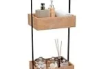 Lifelong Multipurpose Organiser is a bamboo stand, countertop rack, 2-tier