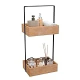 Lifelong Multipurpose Organiser is a bamboo stand, countertop rack, 2-tier