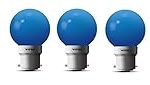 wipro Safe Lights 0.5-Watt LED Night Lamp (Blue, Pack of 3)