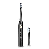 AGARO COSMIC LITE Sonic Electric Tooth Brush, 2 Brush Heads & Rechargeable