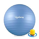 Lifelong 55cm Gym Ball w/Foot Pump