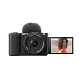 Sony Alpha ZV-E10M2K camera features an APS-C sensor and 4K 60p recording