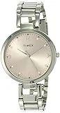 TIMEX Analog Watch for Women with Pink Round Dial TW000X201