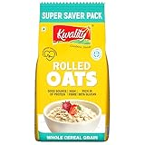 Kwality Rolled Oats 1kg Pouch | Wholegrain Oatmeal