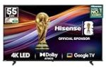 Hisense 55 inches LED Google TV Price | E6N Series 4K Ultra HD Smart (55E6N)