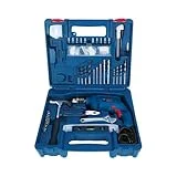 BOSCH Professional GSB 500 RE Corded-Electric Drill Tool Set | 500 W Motor