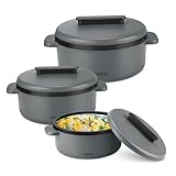 Milton Micronova Jr Inner Stainless Steel Casserole, Set of 3