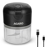 AGARO Elite Rechargeable Mini Electric Chopper 250 Ml