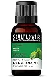 Soulflower Peppermint Essential Oil 10 ml
