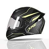 TVS XPOD Aerodynamic Helmet for Men-ISI DOT Certified (XL)