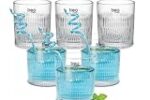 Treo by Milton Elix Juice Tumbler I Premium Glass Set of 6 for 230 ml