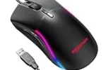 Amazon Basics Pro Series Mini Ultralight Wired Gaming Mouse