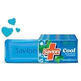 ITC Savlon Cool Bathing Soap Bar 600g (120g Pack of 5)