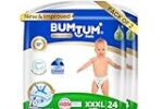 Bumtum Baby Diapers | Pant Style Baby Diapers XXXL Size, 48 Count