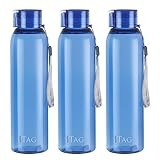 CELLO My Tag PET Water Bottle Set of 3-1000ml