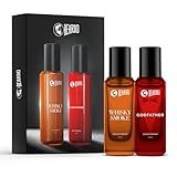 Beardo Whisky Smoke & Godfather Perfume Combo (20 ml x 2)