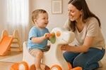 Amazon Brand – Jam & Honey 3-in-1 Puppy Push On Ride On Rocker