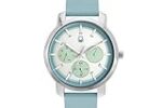United Colors of Benetton Women Blue Round Brass Dial Analogue Watch
