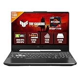 ASUS TUF A15 Gaming Laptop features AMD Ryzen 7 170 processor and NVIDIA GeForce RTX 3050 GPU