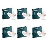 Bajaj Ivora Compact Downlight | 5W LED Downlight (Pack of 6)