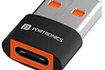 Portronics Bridge X USB 3.0 Type C Female to USB Male OTG Adapter
