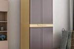 Nilkamal Freedom Plastic Cabinet 4-Shelf Storage Cupboard with Doors