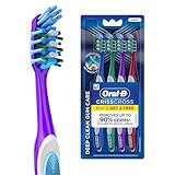 Oral-B Criss Cross Gum Care Soft Toothbrush (Family Pack of 4)