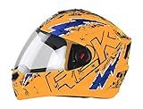 Steelbird SBA-1 R2K Live ISI Certified Full Face Graphic Helmet L