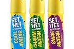 SET WET Deodorant Spray Perfume 150ml (Pack of 3)