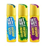 SET WET Deodorant Spray Perfume 150ml (Pack of 3)