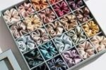 ETSAP Classic Satin Silk Scrunchies Set Of 12 Scrunchie