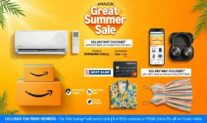 Amazon Great Summer Sale 2026 Starts 8th May: Huge Discounts, HDFC Bank 10% Offer