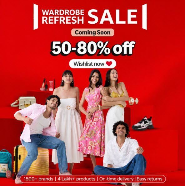 Amazon Wardrobe Refresh Sale Date, offers, prime early access