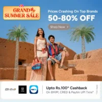 Myntra Grand Summer Sale: Up to 80% Off on Fashion