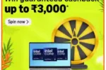 Spin & Win Offer Up to ₹3000 Cashback on Amazon Great Summer Sale