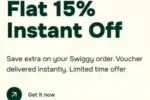 Woohoo – Swiggy Instamart Gift Card @ 15% Off