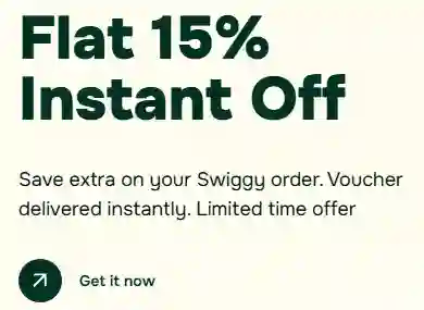 Woohoo – Swiggy Instamart Gift Card @ 15% Off