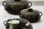 cello Midas (500+1000+1500) Pack of 3 Thermoware Casserole Set