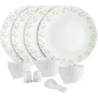 cello Pack of 22 Opalware Tropical Lagoon |Crockery Set | Dinner Set