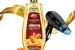 Dabur Hair Styling Kit | Almond Hair Oil- 650ml + Vega Glow Glam Hair Dryer- 1000W